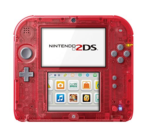 Nintendo 2DS Console (Crystal Red) - Nintendo 3DS Consoles Nintendo   