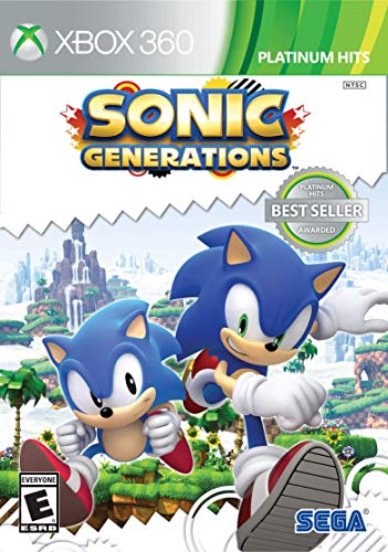 Sonic Generations (Platinum Hits) - Xbox 360 [Pre-Owned] Video Games SEGA   