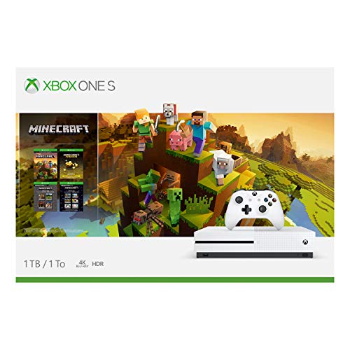 Microsoft Xbox One S 1TB Console - Minecraft Creators Bundle Consoles Microsoft   