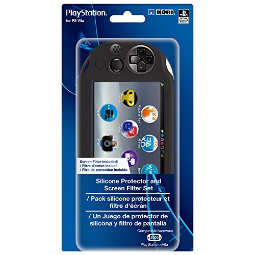 HORI PlayStation Vita 2000 Silicone Protector and Screen Filter Set - (PSV) PlayStation Vita Accessories HORI   