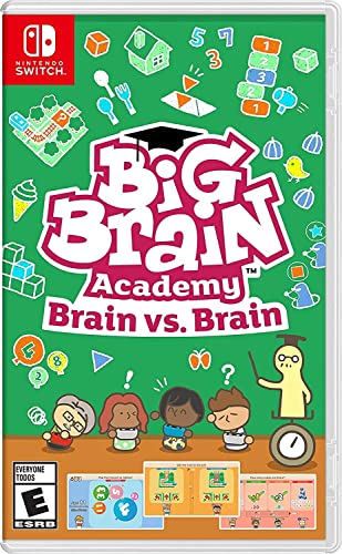 Big Brain Academy: Brain vs. Brain - (NSW) Nintendo Switch Video Games Nintendo   