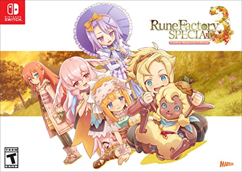 Rune Factory 3 Special (Golden Memories Limited Edition) - (NSW) Nintendo Switch Video Games XSEED Games   