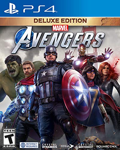 Marvel's Avengers: Deluxe Edition - PlayStation 4 Video Games Square Enix   