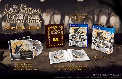 The Liar Princess and the Blind Prince ( Launch Edition ) - (PS4) PlayStation 4 Video Games NIS America   