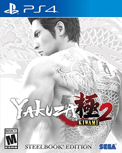 Yakuza Kiwami 2: SteelBook Edition - (PS4) PlayStation 4 [Pre-Owned] Video Games SEGA   