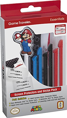 RDS Industries Game Traveler Essentials Screen Protectors and Stylus Pack - Nintendo 3DS Accessories RDS Industries   