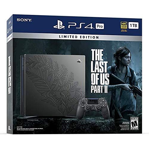 SONY PlayStation 4 Pro 1TB Limited Edition (The Last of Us Part 2 Console Bundle)  - (PS4) PlayStation 4 Consoles J&L Game   