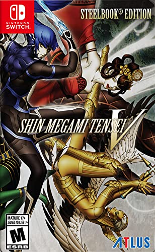 Shin Megami Tensei V: Steelbook Launch Edition - (NSW) Nintendo Switch Video Games SEGA   