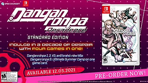 Danganronpa Decadence - (NSW) Nintendo Switch Video Games Spike Chunsoft   