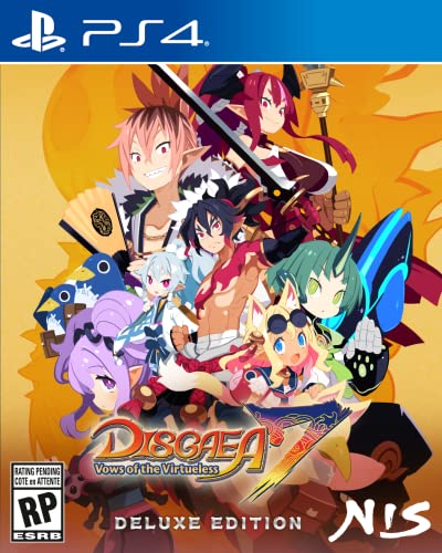 Disgaea 7: Vows of the Virtueless (Deluxe Edition) - (PS4) PlayStation 4 Video Games NIS America   