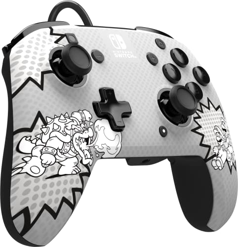 PDP REMATCH Wired Controller (Comic Attack) - (NSW) Nintendo Switch Accessories PDP   