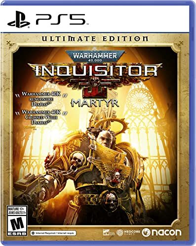 Warhammer 40,000: Inquisitor - Martyr (Ultimate Edition) - (PS5) PlayStation 5 Video Games NACON   