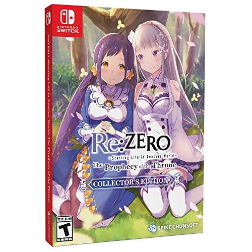 Re:ZERO - The Prophecy of the Throne Collector's Edition - (NSW) Nintendo Switch Video Games Spike Chunsoft   