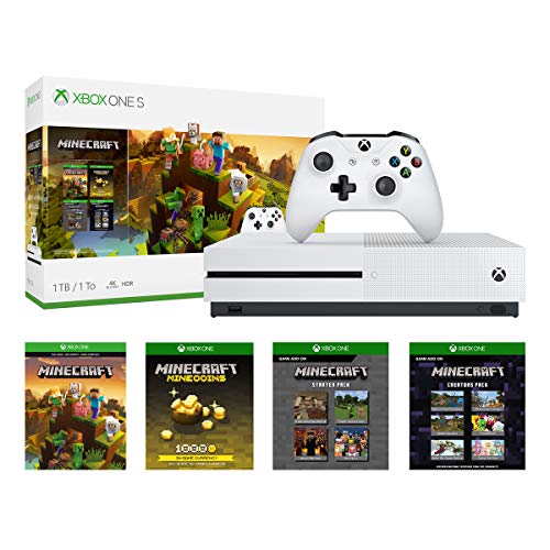 Microsoft Xbox One S 1TB Console - Minecraft Creators Bundle Consoles Microsoft   