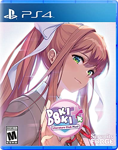 Doki Doki Literature Club Plus! Premium Physical Edition – (PS4) PlayStation 4 Video Games Serenity Forge   