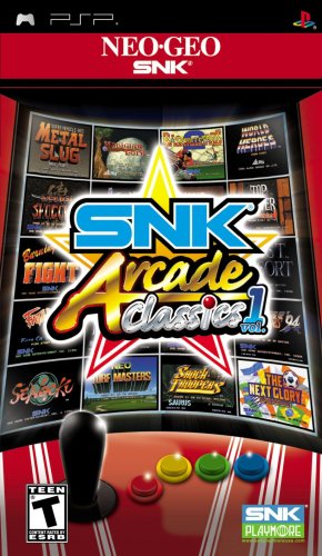 SNK Arcade Classics Vol 1 - Sony PSP [Pre-Owned] Video Games SNK NeoGeo   