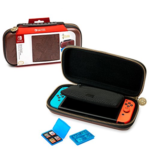 RDS Industries Deluxe Travel Case (Brown, Zelda) - (NSW) Nintendo Switch Accessories RDS Industries   