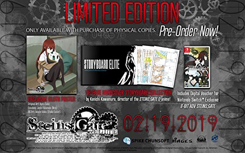 STEINS;GATE ELITE (Limited Edition) - (NSW) Nintendo Switch Video Games Spike Chunsoft   