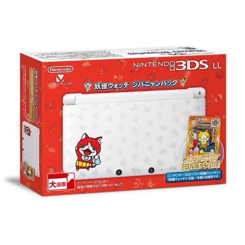 Nintendo 3DS LL Console Yokai Watch Ziba Nyan pack (Benefits: DCD Yokai watch friends excited Prices limited card "Gorunyan" included) -  Nintendo 3DS ( Japanese Import ) CONSOLE Nintendo   