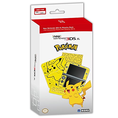 HORI New Nintendo 3DS XL Pikachu Pack Starter Kit - Nintendo 3DS ACCESSORIES HORI   