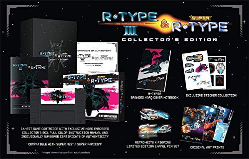 R-Type III & Super R-Type Collector's Edition - (SNES) Super Nintendo Video Games Retro-Bit   