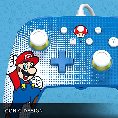 PowerA Enhanced Wired Controller (Mario Pop Art) - (NSW) Nintendo Switch Accessories PowerA   