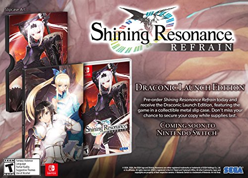 Shining Resonance Refrain: Draconic Launch Edition - (NSW) Nintendo Switch Video Games SEGA   