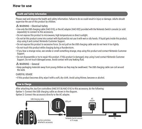 Nintendo Switch Joy-Con Charging Grip - (NSW) Nintendo Switch (Japanese Import) Accessories Nintendo   