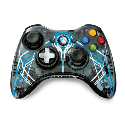 Microsoft Xbox 360 Halo 4 Forerunner Limited Edition Wireless Controller - Xbox 360 Accessories Microsoft   