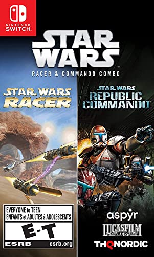 Star Wars Racer and Commando Combo - (NSW) Nintendo Switch Video Games THQ Nordic   