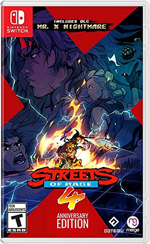 Streets of Rage 4 Anniversary Edition - (NSW) Nintendo Switch Video Games Merge Games   