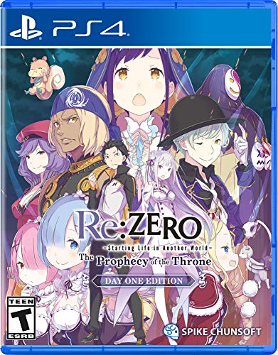 Re:ZERO – The Prophecy of the Throne Day One Edition – (PS4) PlayStation 4 Video Games Spike Chunsoft   