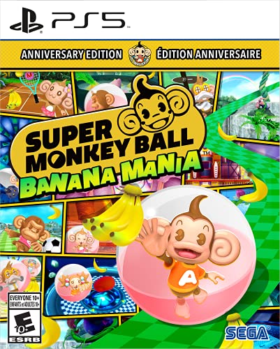 Super Monkey Ball Banana Mania: Anniversary Launch Edition - (PS5) PlayStation 5 Video Games SEGA   