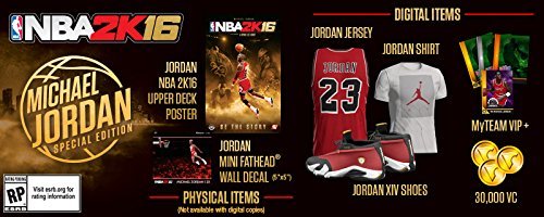 NBA 2K16 (Michael Jordan Special Edition) - (XB1) Xbox One Video Games 2K   