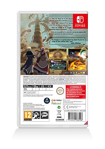 Ys Origin - (NSW) Nintendo Switch (European Import) Video Games Clear River Games   