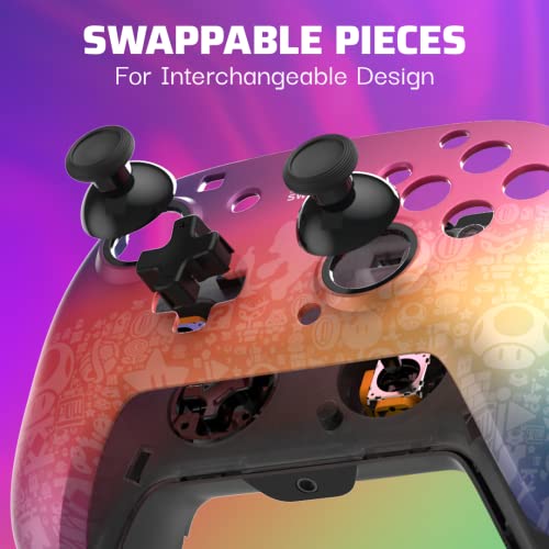 PDP REMATCH Wired Controller (Star Spectrum) - (NSW) Nintendo Switch Accessories PDP   