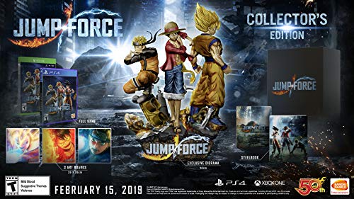 Jump Force Collector's Edition - (PS4) PlayStation 4 Video Games BANDAI NAMCO Entertainment   