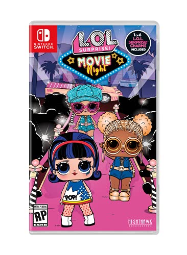 L.O.L. Surprise! Movie Night - (NSW) Nintendo Switch Video Games Nighthawk Interactive   