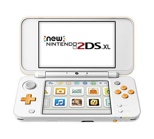 New Nintendo 2DS XL - Orange + White With Mario Kart 7 Pre-installed - Nintendo 2DS Consoles Nintendo   