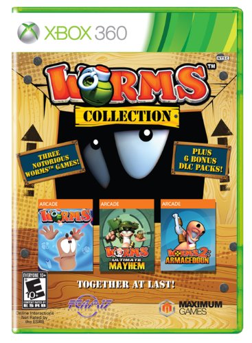 Worms Collection - Xbox 360 [Pre-Owned] Video Games Maximum Games   