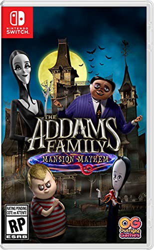 The Addams Family: Mansion Mayhem - (NSW) Nintendo Switch Video Games Outright Games   