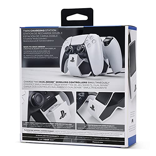 PowerA PlayStation 5 Twin Charging Station for Dualsense Wireless Controllers - (PS5) PlayStation 5 Accessories PowerA   