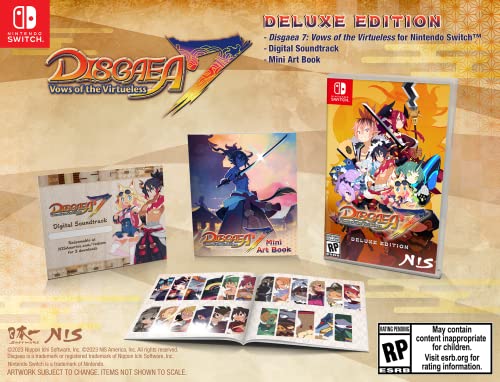 Disgaea 7: Vows of the Virtueless (Deluxe Edition) - (NSW) Nintendo Switch Video Games NIS America   