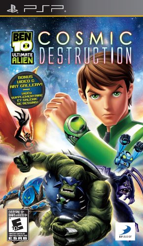 Ben 10 Ultimate Alien Cosmic Destruction - Sony PSP Video Games D3 Publisher   