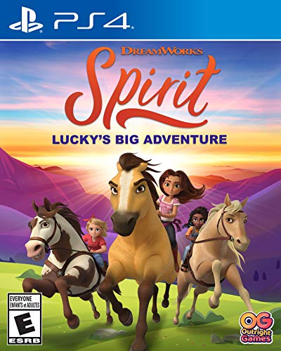 Dreamworks Spirit Lucky's Big Adventure - (PS4) PlayStation 4 Video Games Outright Games   