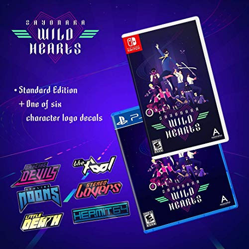 Sayonara Wild Hearts - (PS4) PlayStation 4 Video Games iam8bit   