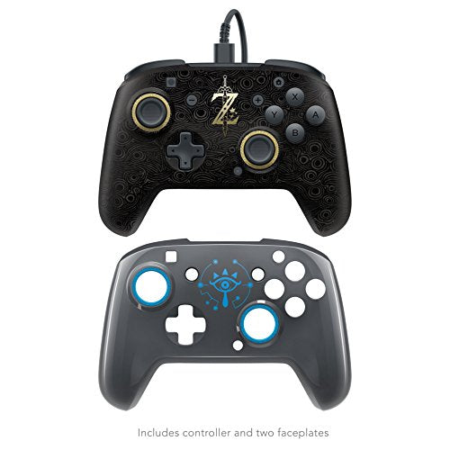 PDP Faceoff Deluxe Wired Pro Controller (The Legend of Zelda: Breath of the Wild) - (NSW) Nintendo Switch Accessories PDP   