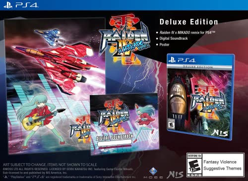 Raiden IV x MIKADO remix: Deluxe Edition - (PS4) PlayStation 4 Video Games NIS America   