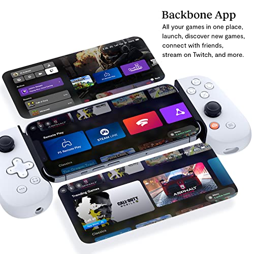 BACKBONE One Mobile Gaming Controller for iPhone (PlayStation Edition) - Mobile Accessories BACKBONE   