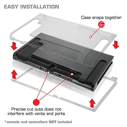 Nyko Thin Case (Clear) - (NSW) Nintendo Switch Accessories Nyko   